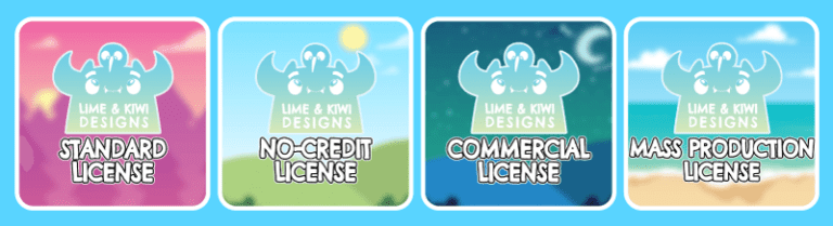 All Lime and Kiwi Designs Licenses