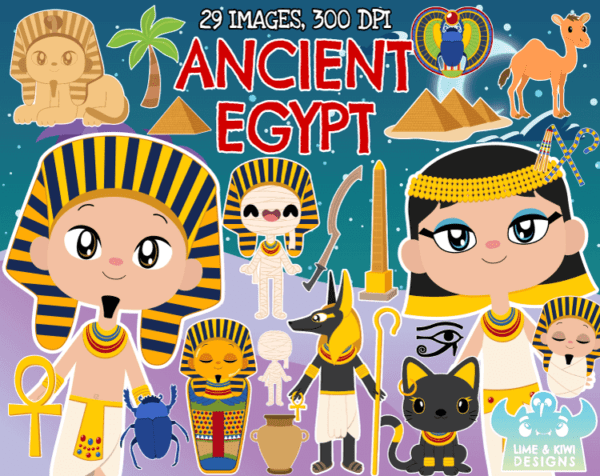 Ancient Egypt Clipart Pack