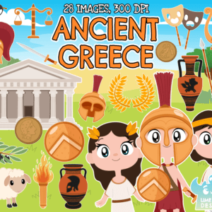 Ancient Greece Clipart Pack