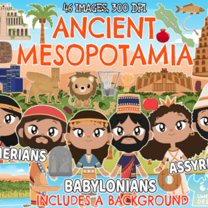 Ancient Mesopotamia Clipart Pack