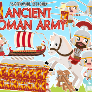 Ancient Roman Army Clipart Pack