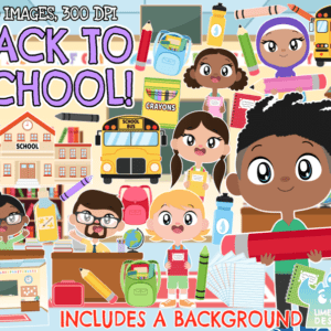 Back To School Clipart Pack