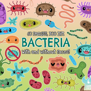 Bacteria Clipart Pack