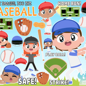 Baseball Clipart Pack