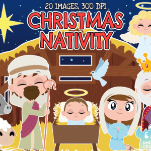 Christmas Nativity Clipart Pack