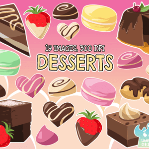 Desserts Clipart Pack