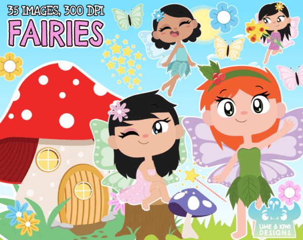 Fairies Clipart Pack