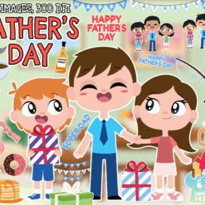 Father's Day Clipart Pack