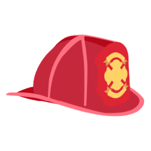 A Fire Helmet