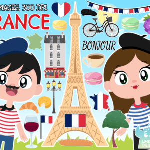 France Clipart Pack