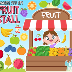 Fruit Stall Clipart Pack