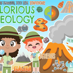 Glorious Geology Clipart Pack