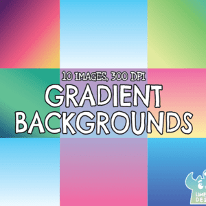 Gradient Background Clipart Pack Preview 1