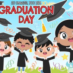 Graduation Day Clipart Pack