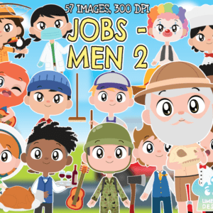 Jobs - Men 2 Clipart Pack