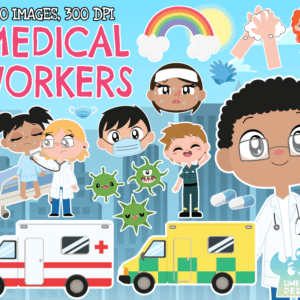 Medical Workers Clipart Pack