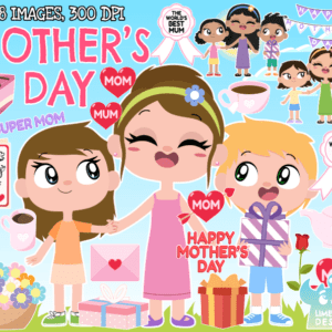 Mother's Day Clipart Pack