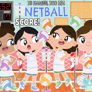 Netball Clipart Pack