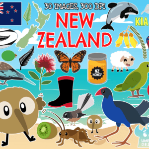 New Zealand Clipart Pack