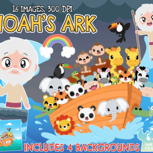 Noah's Ark Clipart Pack