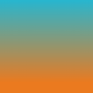 Orange to Blue Gradient Background