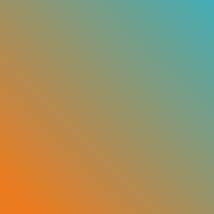 Orange to Teal Diagonal Gradient Background