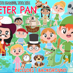 Peter Pan Clipart Pack