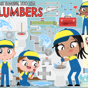 Plumbers Clipart Pack