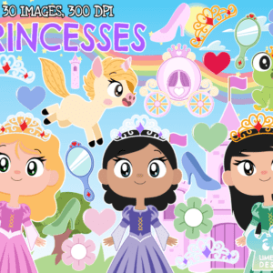 Princesses Clipart Pack