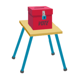 A Red Ballet Box On A Table