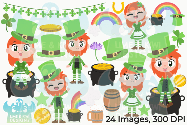 Saint Patrick's Day Clipart Pack All Images