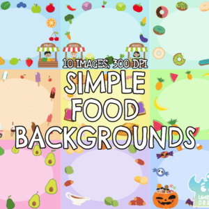 Simple Food Backgrounds Preview 1