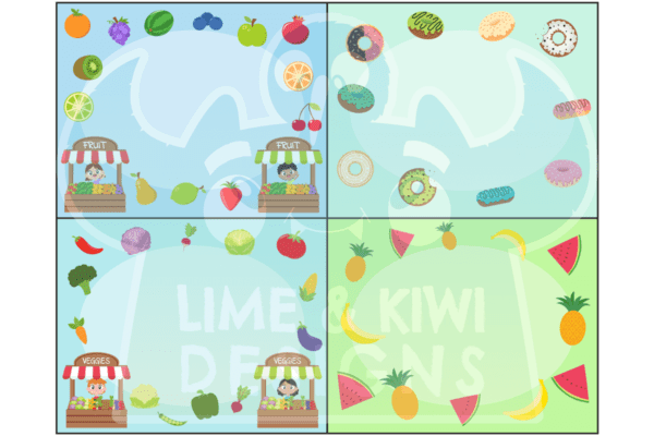 Simple Food Backgrounds Preview 2