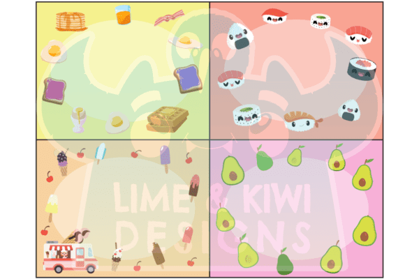 Simple Food Backgrounds Preview 3