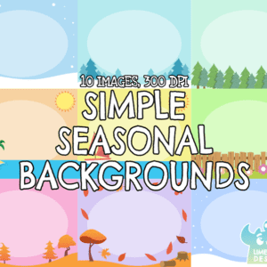 Simple Seasonal Backgrounds Preview 1