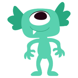 A Teal Monster Boy