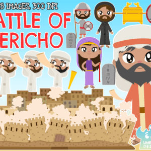 The Battle of Jericho Clipart Pack