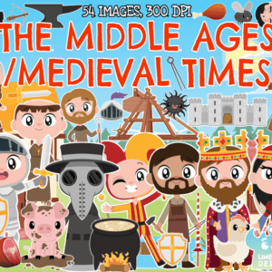 The Middle Ages/Medieval Times Clipart Pack