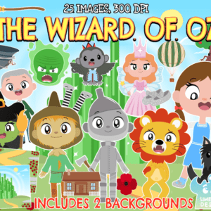 The Wizard Of Oz Clipart Pack