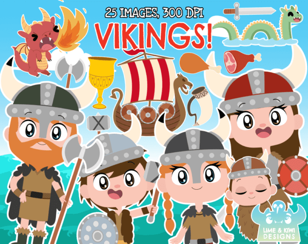 Vikings Clipart Pack