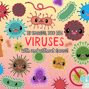 Viruses Clipart Pack