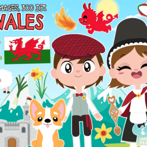 Wales Clipart Pack