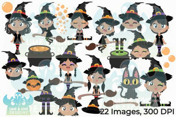 Wicked Witches 3 Clipart Pack All Images