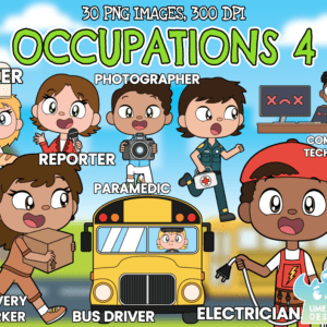 Occupations 4 Clipart Pack